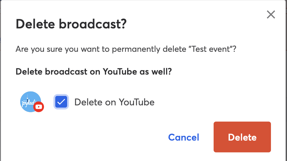 delete broadcast step2
